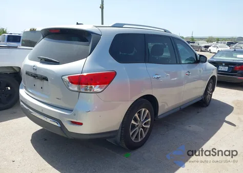 2015 Nissan Pathfinder Sv из США, поврежденный, VIN 5N1AR2MN4FC698515